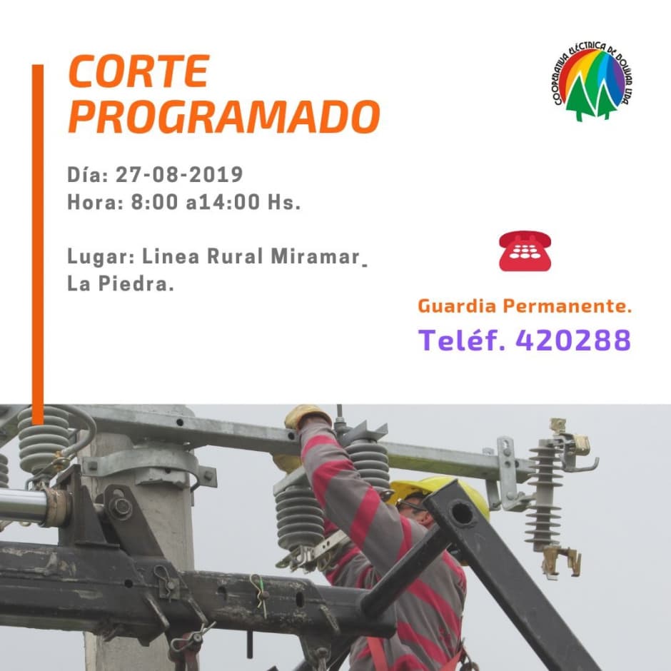 Mantenimiento en Líneas de Media Tensión.