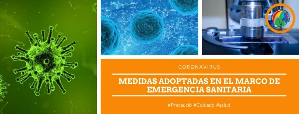 Medidas  adoptadas ante el marco de emergencia sanitaria.