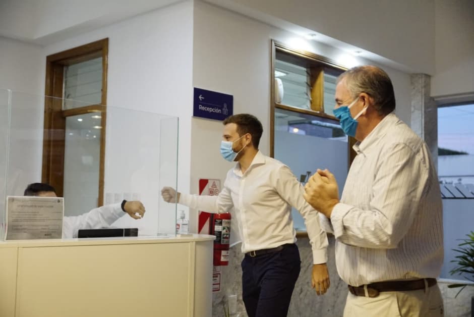 Importante visita de directivos de FEDECOBA